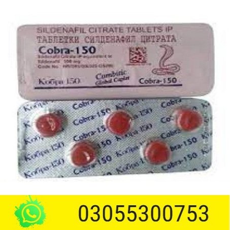Black Cobra 150MG Tablets in Pakistan