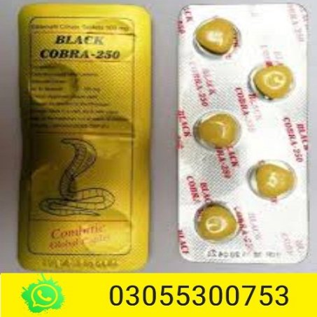 Black Cobra 250MG Tablets in Pakistan