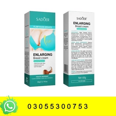 Sadoer Enlarging Breast Cream In Pakistan